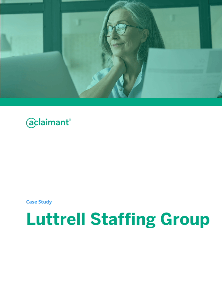 Aclaimant Luttrell Staffing Group Case Study